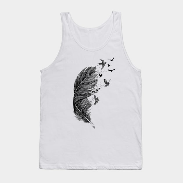 Fly Away Tank Top by rcaldwell